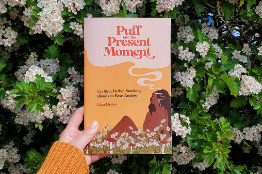 Puff Into The Present Moment - an herbal smoking blends zine