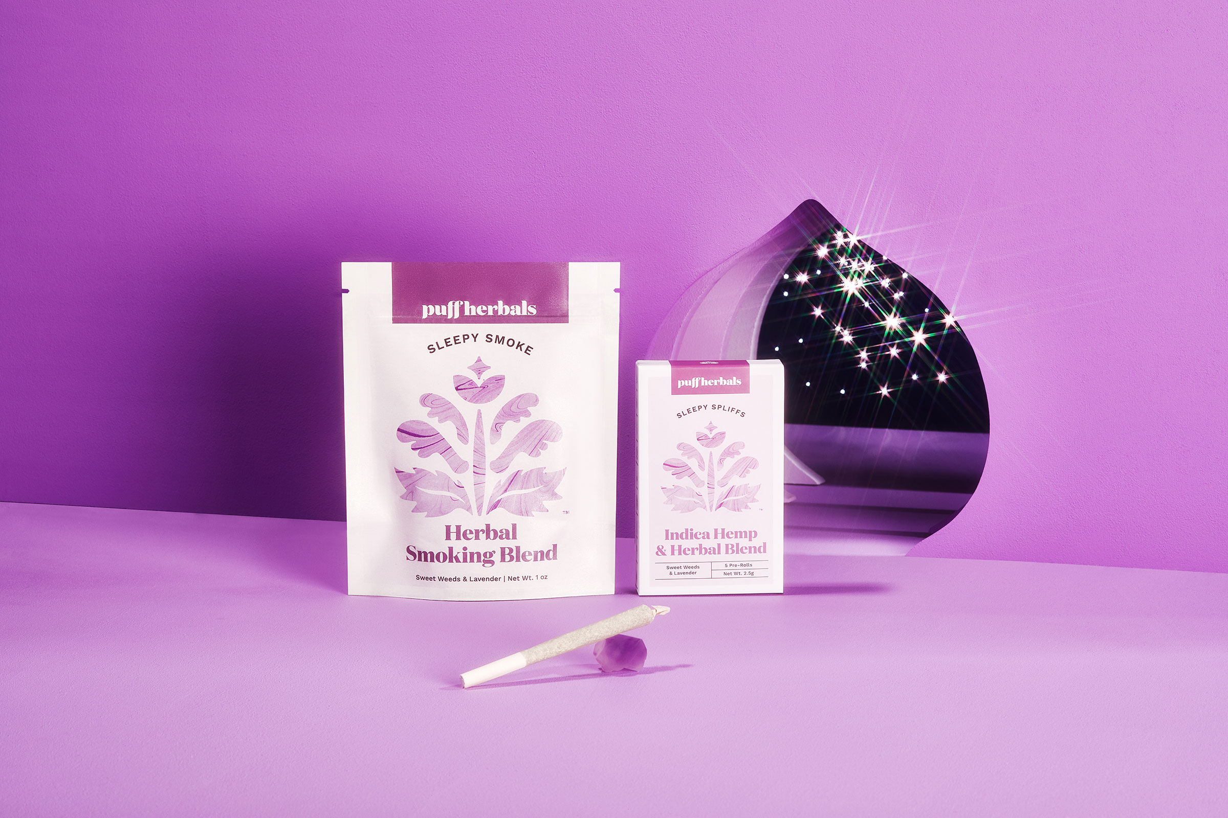 Puff Herbals Sleepy Collection of smokable herbs for sleep