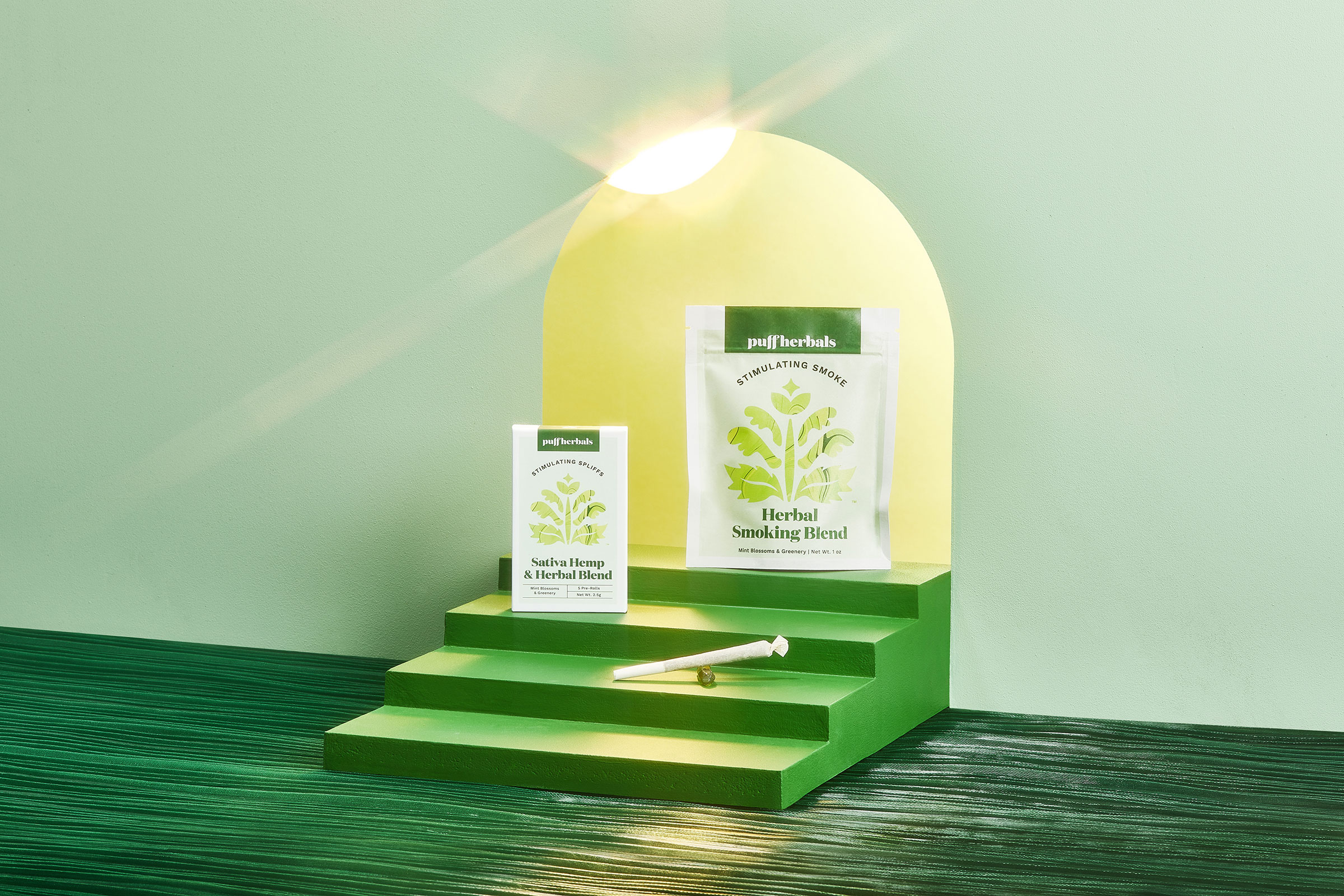 Puff Herbals Stimulating Collection of smokable herbs for focus