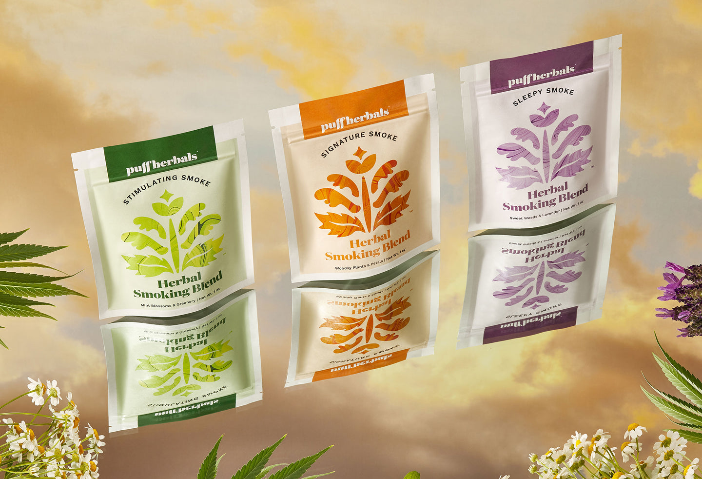 Puff Herbals Organic Loose-Leaf Herbal Smoking Blends