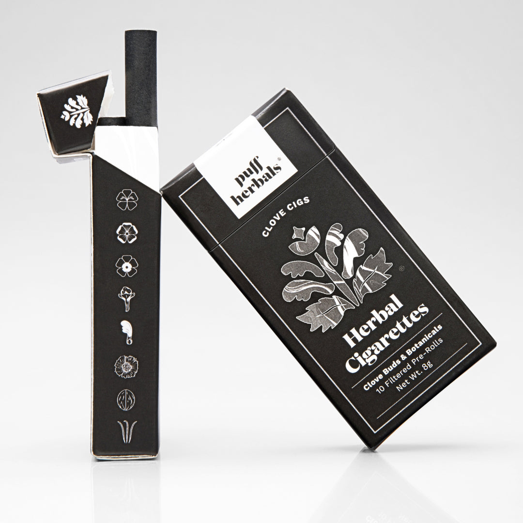 Clove Cigs Tobacco-Free Herbal Cigarettes | Puff Herbals
