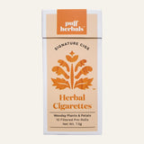 Puff Herbals Signature Cigs Tobacco-Free Filtered Herbal Cigarettes Damiana Dagga Herbal Smokes