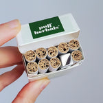 Tsubota Pearl Silver Queue Lighter in a Puff Herbals Cigarette Pack