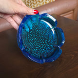 Blue Lotus Vintage Ashtray