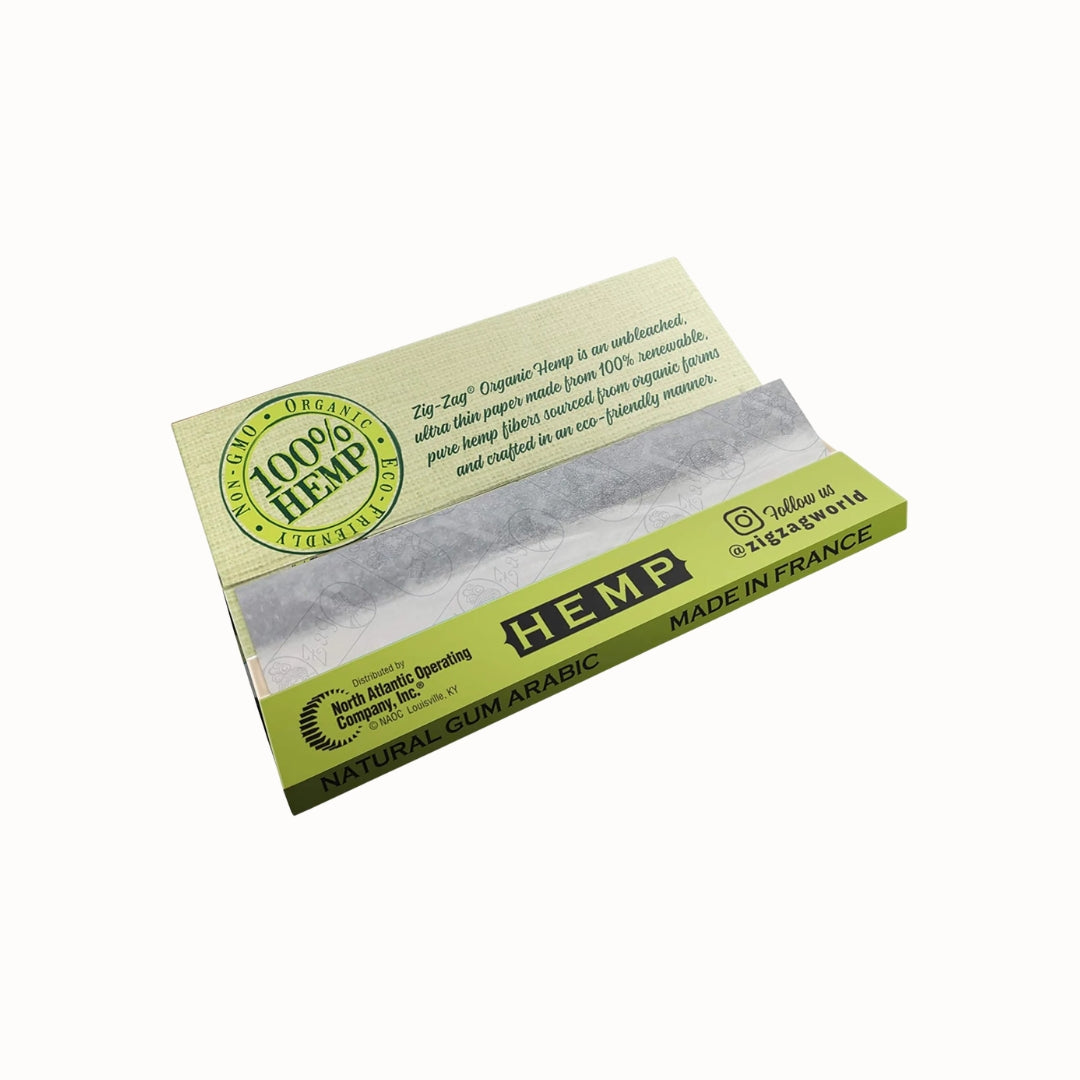 Zig Zag Organic Hemp Rolling Papers