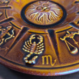 Zodiac Vintage Ashtray & Ceremonial Bowl