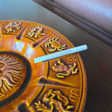 Zodiac Vintage Ashtray & Ceremonial Bowl