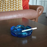 Blue Lotus Vintage Ashtray