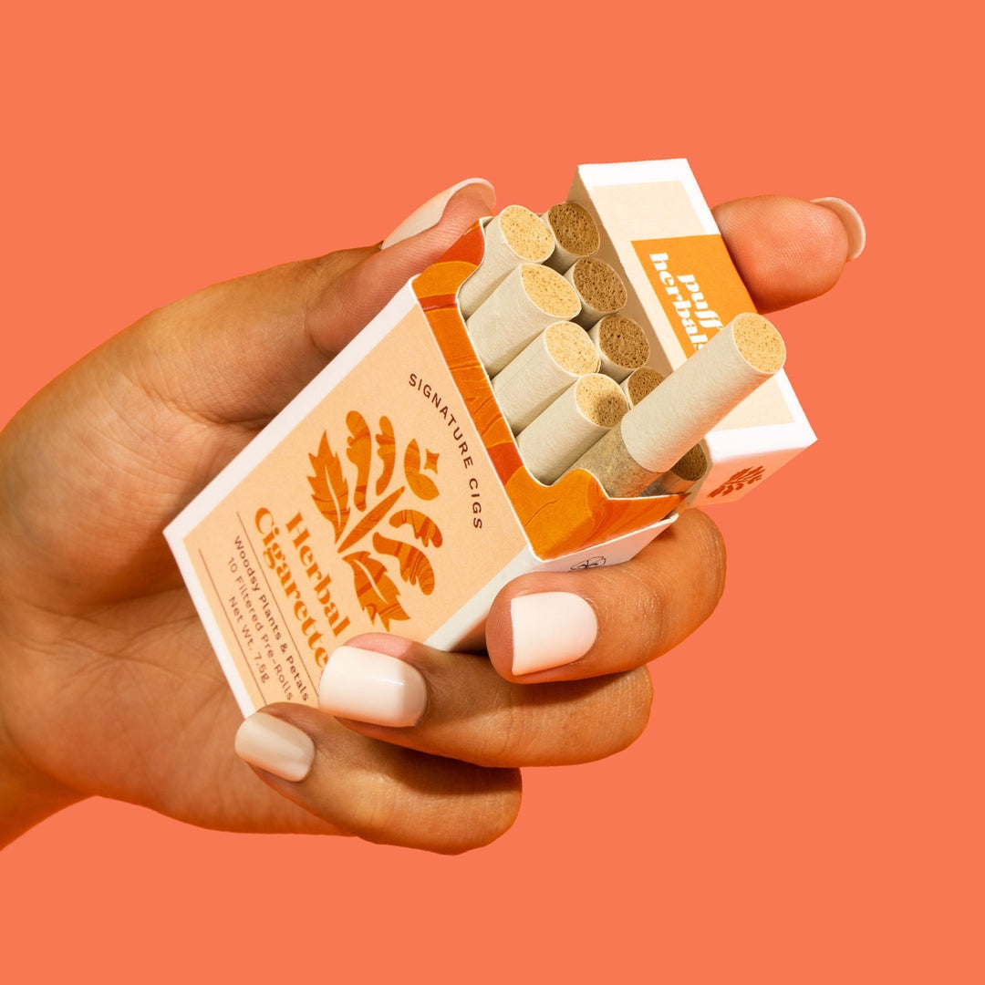 Signature Cigs Tobacco-Free Cigarettes | Puff Herbals